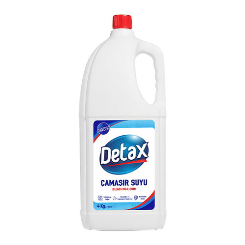 GÜLEÇ DETAX ÇAMAŞIR SUYU 4 KG - Detax ürünü
