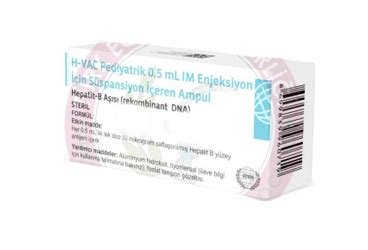 Keymen İlaç H-Vac Pediatrik 10 mcg/0.5 ml IM 1 Ampül - Keymen İlaç ürünü