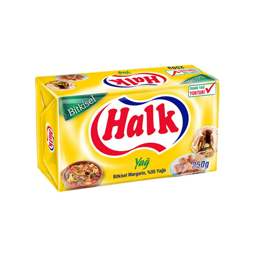 HALK MARGARİN 250 GR - Halk ürünü