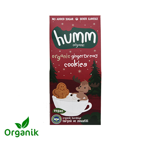 Humm Organik Tarçınlı & Zencefilli Kurabiye (55 g) - Humm Organik ürünü