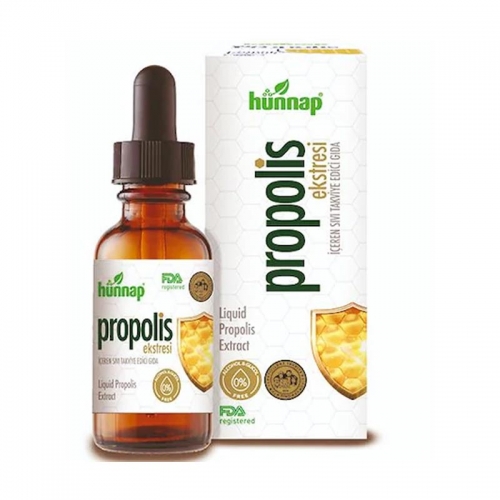 Hünnap Propolis Ekstresi İçeren Sıvı Takviye Edici Gıda 30 ml