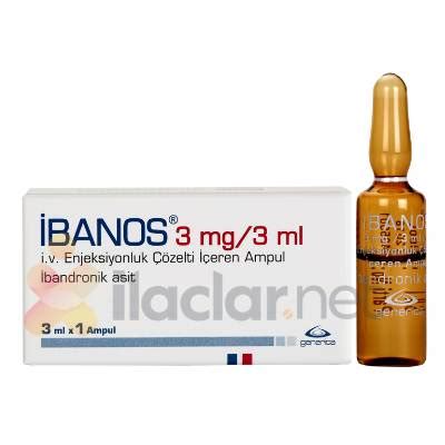 Genveon İlaç İbanos 3 mg/3 ml - Genveon İlaç ürünü