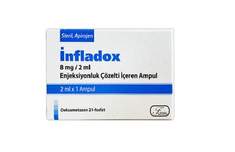 Farmalas İlaç Infladox 8 mg/2 ml 1 Ampül - Farmalas İlaç ürünü