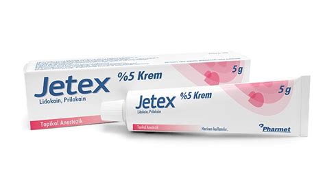 Pharmet Sağlık Jetex Krem %5 15 g 1 Adet - Pharmet Sağlık ürünü