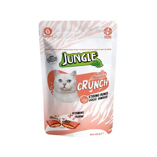 Jungle Crunch Kedi Ödül (Güçlü Kemikler ) 60 g
