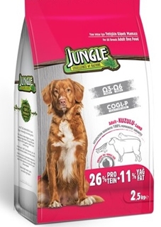 Jungle Köpek Maması Kuzulu 2,500 Gr