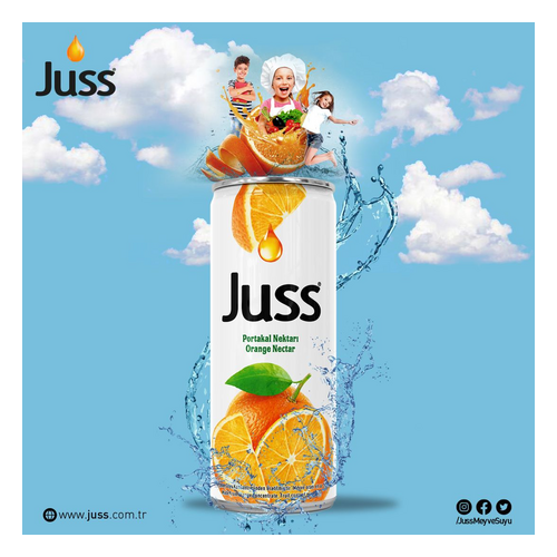 Juss Cooler Karışık Meyve Suyu 200 ml - Juss ürünü