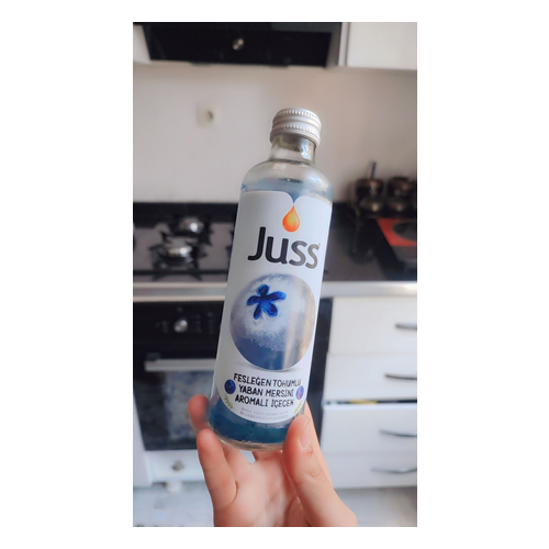 JUSS Fesleğen Tohumlu 250ML Yaban Mersini - Juss ürünü