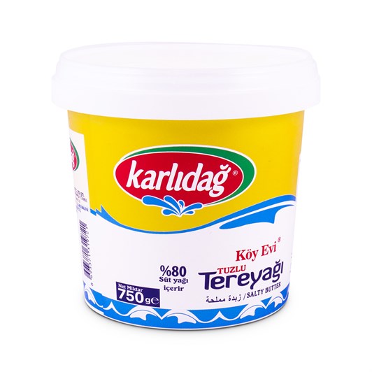 Karlıdağ Köy Evi Tuzlu Tereyağı 750 gr