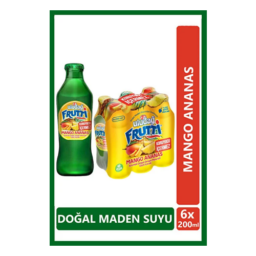 KIZILAY MEYVELİ MANGO-ANANAS 6 ADET
