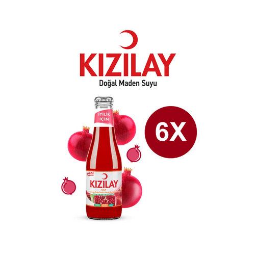 Kızılay Nar Aromalı Gazlı İçecek 6x250 ml - KIZILAY ürünü