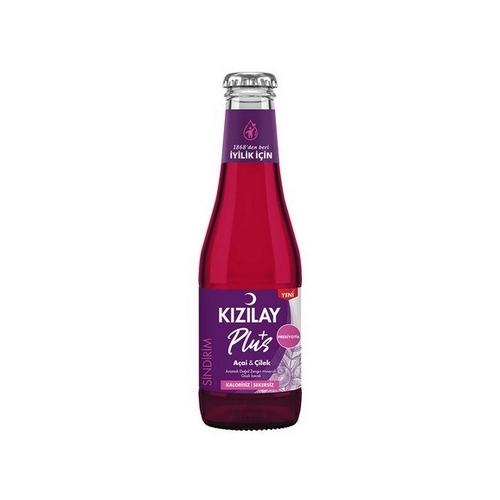 Kızılay Plus Açai & Çilek Aromalı Maden Suyu 200 ml - KIZILAY ürünü