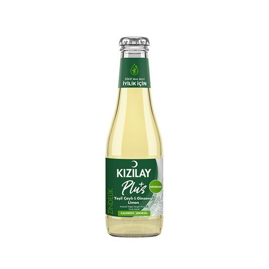 Kızılay Yeşil Çay&Ginsengli Maden Suyu 200 ml