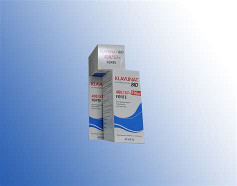 Atabay İlaç Klavunat Bid 400/57 mg Şurup 100 ml
