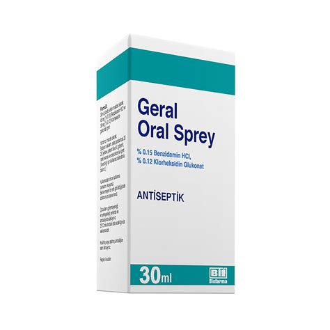 Liva İlaç Kloremin Ağız Spreyi 30 ml