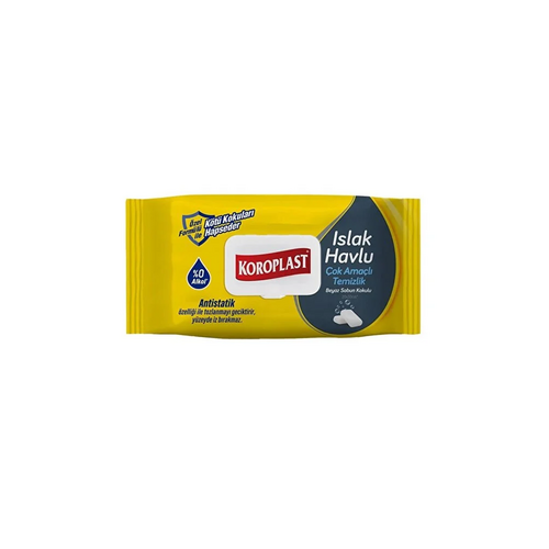 Koroplast Beyaz Sabun Kokulu Islak Havlu 100lü - Koroplast ürünü