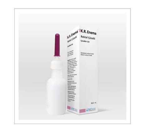 Karfarma K.R. Enema Tıbbi Laksatif Lavman 66,6 ml - Karfarma ürünü