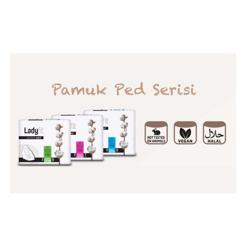 LadyFit Pamuk Ped Süper Gece 18 li - Lady Fit ürünü