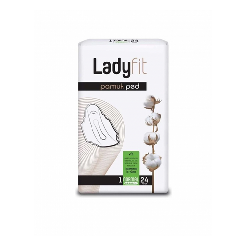 LadyFit Pamuk Ped Süper Normal 24 lü - Lady Fit ürünü