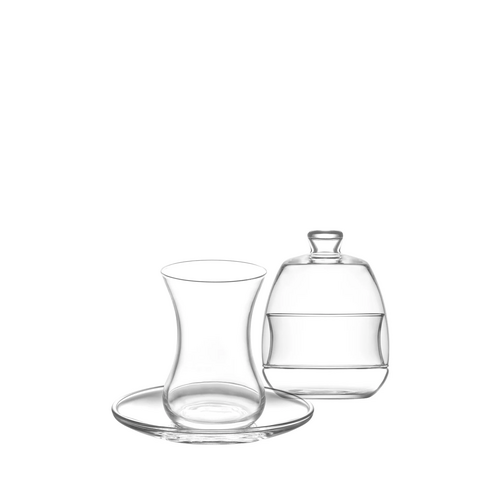 LAV Buket Cam Çay Seti 6 Kişilik 135 ml - Lav ürünü