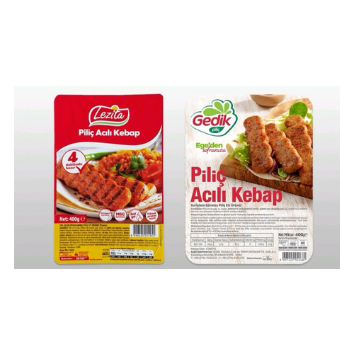 Lezita Piliç Acılı Kebap (400 g) - Lezita ürünü