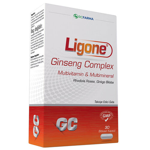 Ligone Ginseng Complex 30 Bitkisel Kapsül - Ligone ürünü