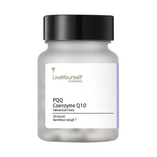 LiveYourself PQQ Coenzyme Q10 Takviye Edici Gıda 30 Kapsül - LiveYourself ürünü