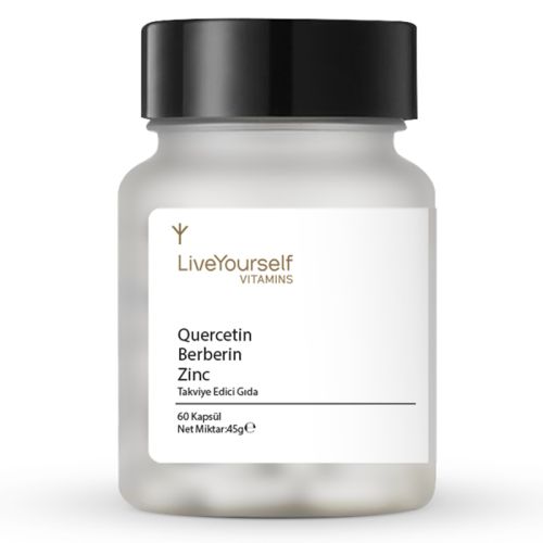 LiveYourself Quercetin Berberin Vulgaris İçeren Takviye Edici Gıda 60 Kapsül - LiveYourself ürünü