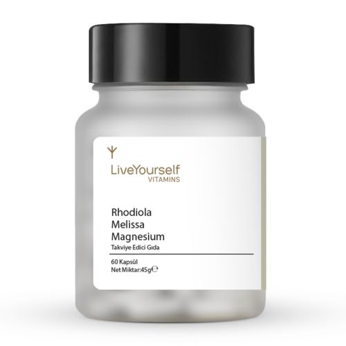 LiveYourself Vitamins Rhodiola Melisa İçeren Takviye Edici Gıda 60 Kapsül - LiveYourself ürünü
