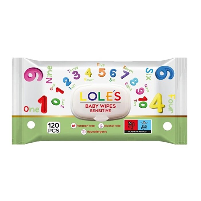 Lole's Bebek Sensitive Islak Mendil 120'li - Lole's ürünü