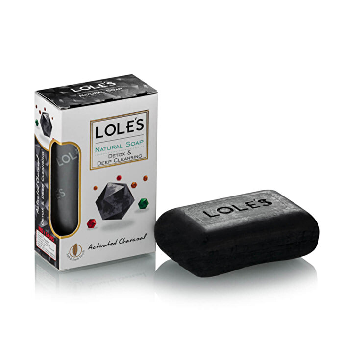 Lole's Katı Sabun Aktif Kömür Karbon 150 gr