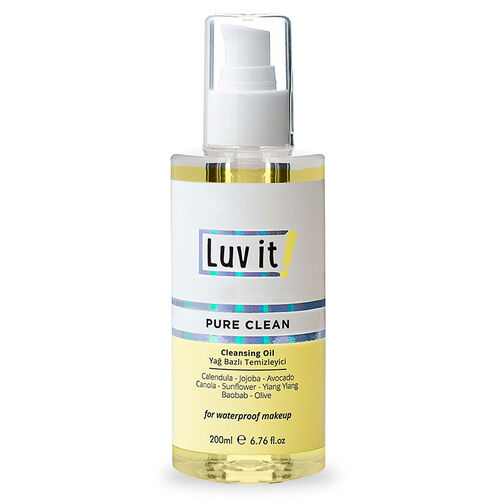 Luv it Bitkisel İçerikli Yağ Bazlı Makyaj Temizleyici 200 ml - Luv it! ürünü