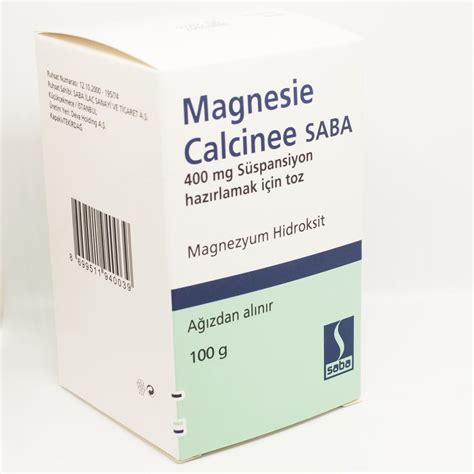 Lafar İlaç Magnesie Calcinee Lafar 100 g Toz - Lafar İlaç ürünü
