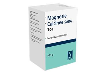 Lafar İlaç Magnesie Calcinee Naneli 100 g Toz - Lafar İlaç ürünü