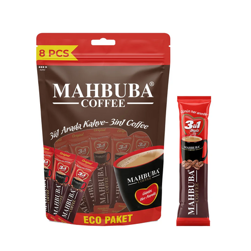 Mahbuba Kahve 2si̇1 Arada 18 gr 8'li Poşet 30'lu - Mahbuba ürünü