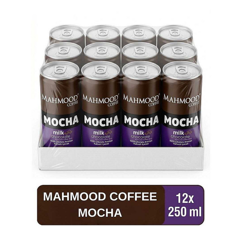 Mahmood Coffee 250ml Mocha Soğuk Kahve 12'li - Mahmood ürünü