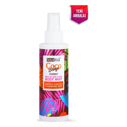 Mara Coco Bongo Centella Asiatica ve Hyalüronik Asit içeren Vücut Spreyi 150 ml - Mara ürünü