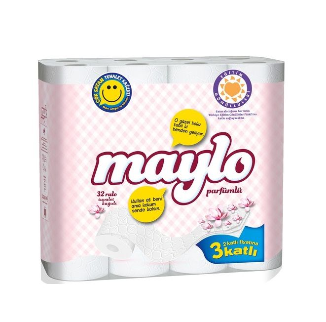 Maylo Parfümlü Tuvalet Kağıdı 32 Rulo