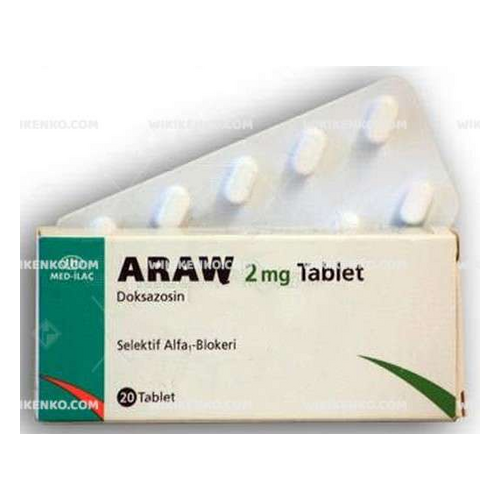Med İlaç Araw 2 mg 20 Tablet - Med İlaç ürünü