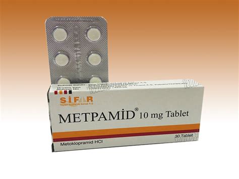 Sifar İlaç Metpamid 10 mg 30 Tablet - Sifar İlaç ürünü