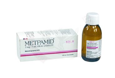 Sifar İlaç Metpamid Şurup 1 mg 125 ml - Sifar İlaç ürünü
