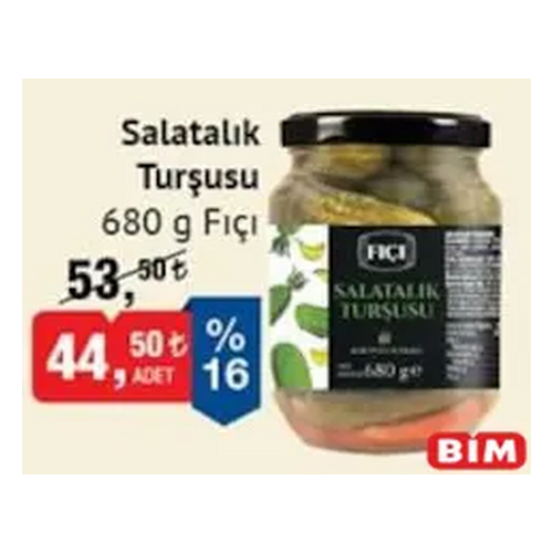 MİGROS SALATALIK TURŞUSU 680 G - Migros ürünü