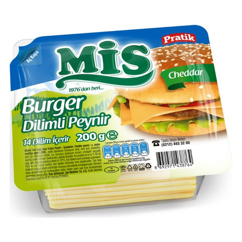 Mis Cheddar Peyniri 200g - Mis ürünü