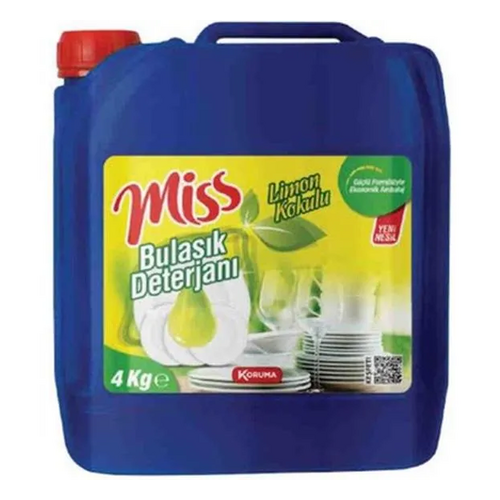 Miss Bulaşık Deterjanı Limon Kokulu 4 kg - Miss ürünü