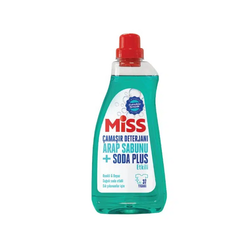 Miss Çamaşır Deterjanı Arap Sabunu + Soda Plus Etkili 1500 ml 1 Adet - Miss ürünü