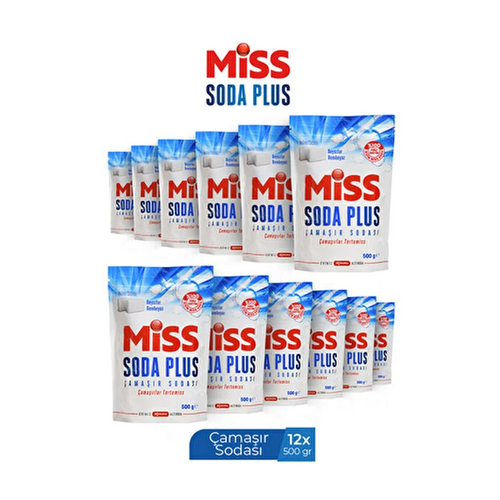 MİSS SODA PLUS ÇAMAŞIR SODASI 500 GR - Miss ürünü