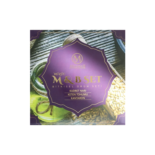 MİSSWELL M&b Set Bitkisel Ürün Seti, Mide Ve Bağırsak Bitkisel Ürün Seti