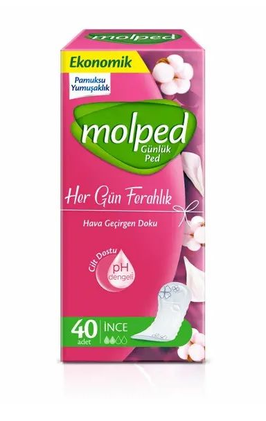 Molped Günlük Ped İncelik 40'Lı