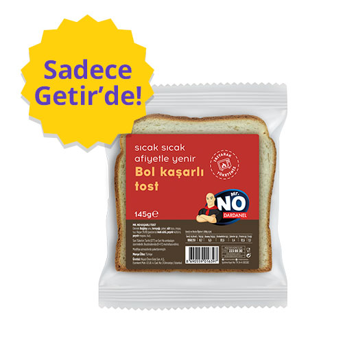 Mr. NO Bol Kaşarlı Tost (145 g) - Mr. NO ürünü