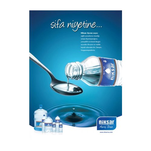 Niksar Ayvaz Su 0.5 Lt - Ayvaz ürünü